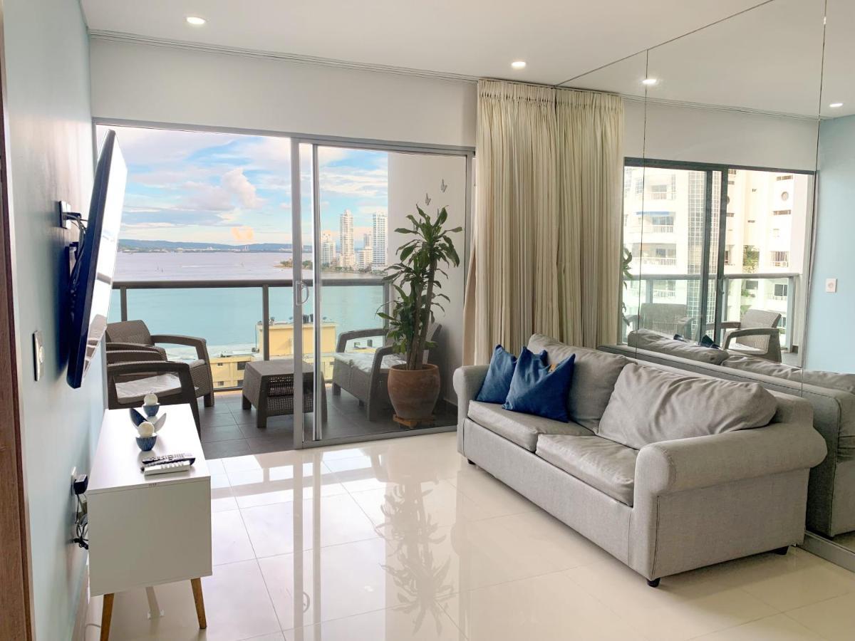 Oceanview Escape Pool, Jacuzzi & Gym In Bocagrande Apartment Cartagena Exterior photo