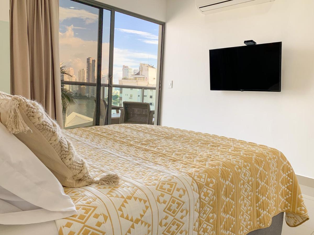 Oceanview Escape Pool, Jacuzzi & Gym In Bocagrande Apartment Cartagena Exterior photo